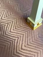 san leucio - Luxe damast tafellaken van zijde, roze, met