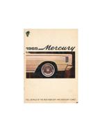 1965 MERCURY PROGRAMMA BROCHURE ENGELS, Nieuw