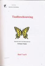 Taalbeschouwing Handleiding deel 7 en 8, Verzenden