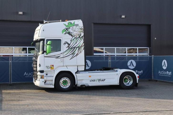 Veiling: Chassis Cabine Scania R580 Super Diesel 427kW 2016, Autos, Camions, Enlèvement
