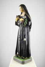 Beeldje, Sint Rita - 44 cm - Gips