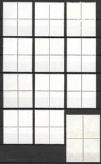 België 1957 - Volledige reeks Boudewijn bril + Marchand in, Postzegels en Munten, Gestempeld