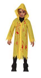Halloween Kostuum Kind Regenjas Bloederig, Verzenden