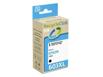 Veiling - 5x RecycleClub inktcartridge Epson 603XL zwart 800 beschikbaar voor biedingen