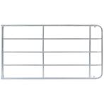 Weidepoort metalen uitschuifbaar 2 tot 3m h 110 cm -