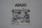 Missile Command Black and White (ATARI MANUAL), Games en Spelcomputers, Spelcomputers | Atari, Nieuw