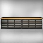 Datona Werkbank PRO - bamboe werkblad - 36 lades - 400 cm -, Doe-het-zelf en Bouw, Werkbanken, Ophalen of Verzenden, Nieuw