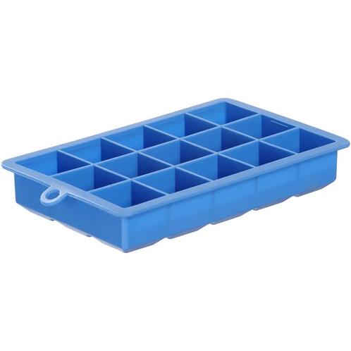 IJsblokjesvorm | BarUp | Siliconen | Blauw | 15 Kubusjes |, Zakelijke goederen, Horeca | Keukenapparatuur, Nieuw in verpakking