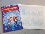 Suske en Wiske 344 - Originele halve pagina in schets - BRBS, Nieuw