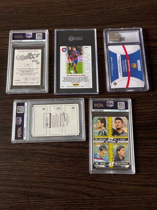 Panini - 5 Graded card - PSA, Verzamelen, Stickers