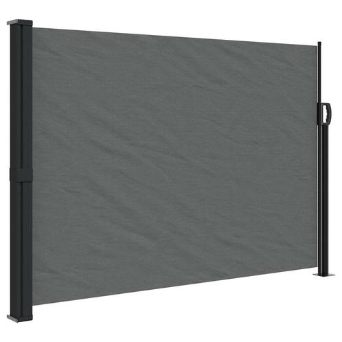 Uittrekbaar Windscherm Antraciet | Tweede Kansje | OP=OP, Tuin en Terras, Tuinschermen, Nieuw, Staal, 100 tot 150 cm, 200 cm of meer