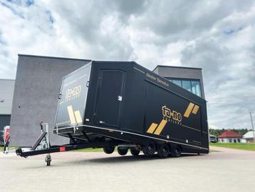 TA-NO gesloten autotrailer, Ophalen
