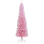 2dekans | Coast Roze Kunstkerstboom 180 cm – Slanke, Ophalen of Verzenden