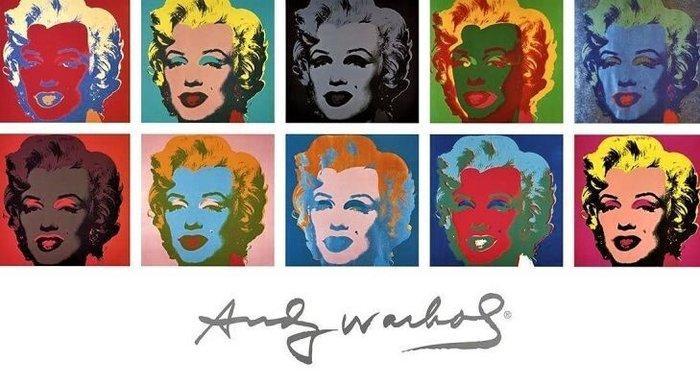 Andy Warhol (1928-1987) - Ten Marilyns, Antiek en Kunst, Antiek | Meubels | Stoelen en Sofa's