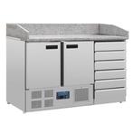 Pizzawerkbank | 257L | 2 Deuren (1/1 GN) + 6 Deegladen, Zakelijke goederen, Horeca | Keukenapparatuur, Verzenden, Nieuw in verpakking