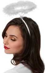 2dekans | dressforfun - Aureool wit - verkleedkleding, Kinderen en Baby's, Carnavalskleding en Verkleedspullen, Ophalen of Verzenden