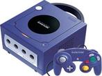 Nintendo Gamecube Paars + Controller - Verkleurd, Games en Spelcomputers, Ophalen of Verzenden, Zo goed als nieuw