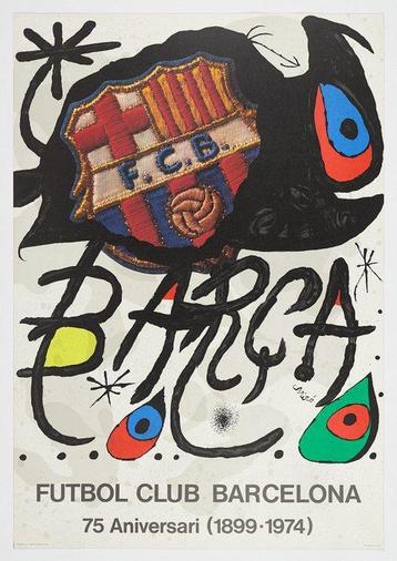 Joan Miró, (after) - Fútbol Club Barcelona 75 Aniversari -