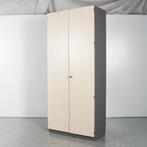 Draaideurkast Assmann - Ahorn - Antraciet - 227 x 100 cm, Ophalen of Verzenden, Gebruikt