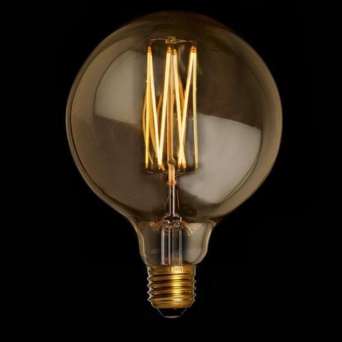 Filament LED Lamp Globe Gold Ø95mm E27 4.5W, Maison & Meubles, Lampes | Lampes en vrac, Envoi