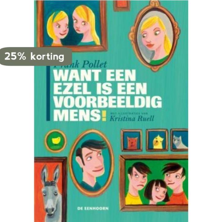 Want een ezel is een voorbeeldig mens! 9789058389091, Boeken, Kinderboeken | Jeugd | 10 tot 12 jaar, Gelezen, Verzenden