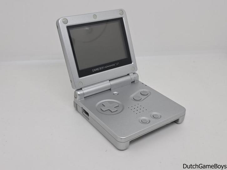 Gameboy Advance / GBA SP - Console - Silver, Games en Spelcomputers, Spelcomputers | Nintendo Game Boy, Gebruikt, Verzenden