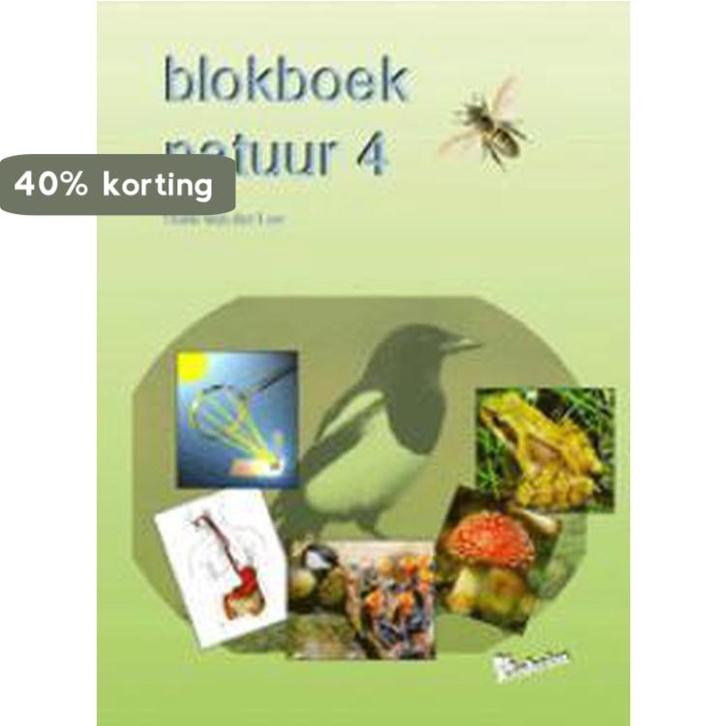 Blokboek Natuur 4 9789060520277 van der Lee, Livres, Livres Autre, Envoi