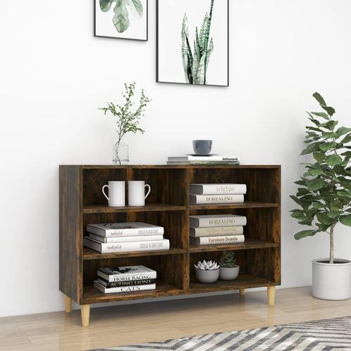 vidaXL Dressoir 103,5x35x70 cm bewerkt hout gerookt, Huis en Inrichting, Kasten | Overige, Nieuw, Verzenden