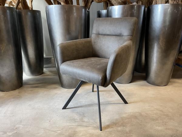 Veiling - Eetkamerstoel Manur (set van 6) Microvezel stof -, Huis en Inrichting, Stoelen