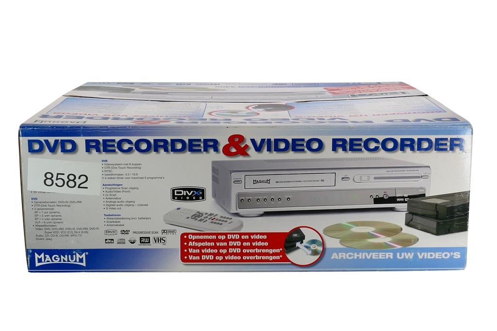 ② Copie VHS vers DVD TOP VCR Magnum VCR 3500 — Lecteurs vidéo — 2ememain