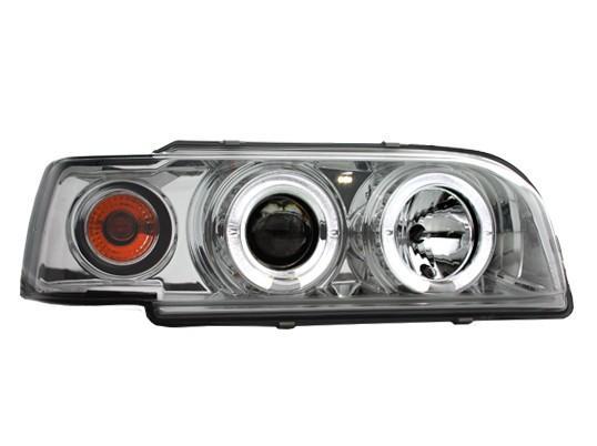 Angel Eye koplampen | Volvo 850 1992-1997 | chroom, Auto-onderdelen, Verlichting, Nieuw, Volvo, Verzenden