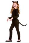 Black cat kostuum (Feestkleding Meisjes, Verkleedkleding)