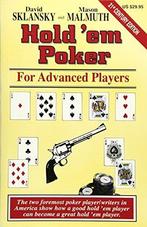 HoldEm Poker for Advanced Players 9781880685228, Boeken, Verzenden, Zo goed als nieuw, David Sklansky