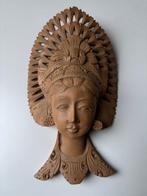 Set traditional hand-carved Balinese masks - Sculpture -, Antiek en Kunst