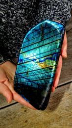 Labradoriet - Geweldige zilveren turquoise + koninklijk