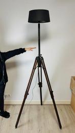 Lampadaire trépied - Lampe sur pied en laiton, sur trépied,