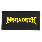 Megadeth Standard Logo Patch - Officiële Merchandise, Hobby en Vrije tijd, Nieuw