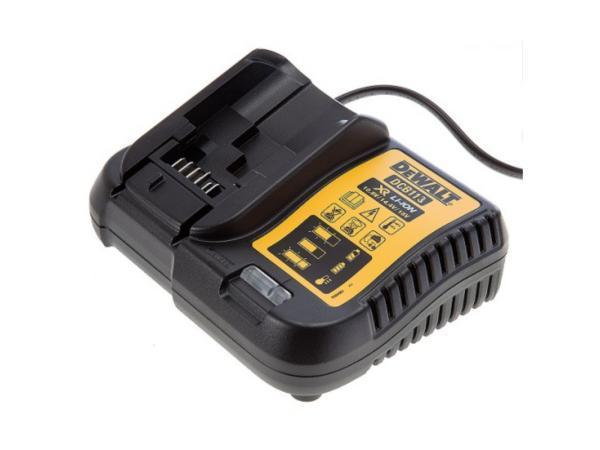 Veiling - DeWalt acculader 10,8-18V XR Li-Ion DCB113, Doe-het-zelf en Bouw, Gereedschap | Machine-onderdelen en Toebehoren