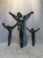 Crucifix (3) - Métal - 1960-1970 - Lot de trois Corpus, Antiek en Kunst