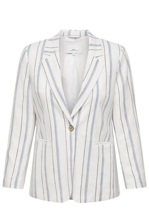 ONLY blazer CARSIESTA linnen44Maat 42/44 (L), Kleding | Dames, Jasjes, Kostuums en Pakken, Overige kleuren, Nieuw, Maat 42/44 (L)