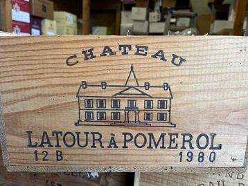 1980 Château Latour à Pomerol - Pomerol - 12 Flessen (0.75, Nieuw