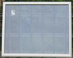 pvc raam , chassis , venster 193 x 155 wit / lichte eik, Doe-het-zelf en Bouw, Kunststof, Raamkozijn, Nieuw, Ophalen of Verzenden