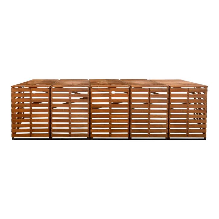 Lendo Online Kliko Ombouw Vijfvoudig 359x80x118 cm Hout, Jardin & Terrasse, Jardin & Terrasse Autre, Envoi