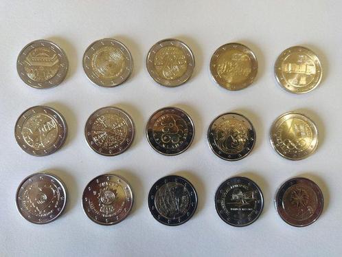Europe. 2 Euro 2013/2024 (15 moedas)  (Sans Prix de Réserve), Postzegels en Munten, Munten | Europa | Euromunten