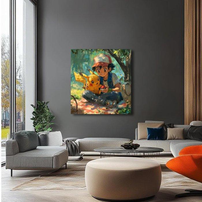Canvas Fit - Alberto Ricardo - Ash y Pikachu: Amistad Eterna, Games en Spelcomputers, Spelcomputers | Overige Accessoires