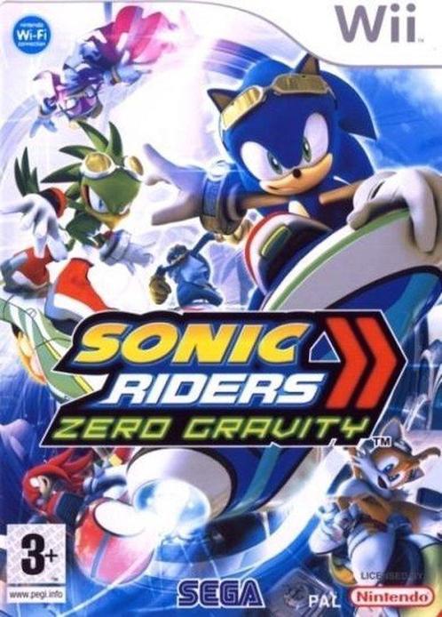 Sonic Riders Zero Gravity (Wii Games), Games en Spelcomputers, Games | Nintendo Wii, Zo goed als nieuw, Ophalen of Verzenden