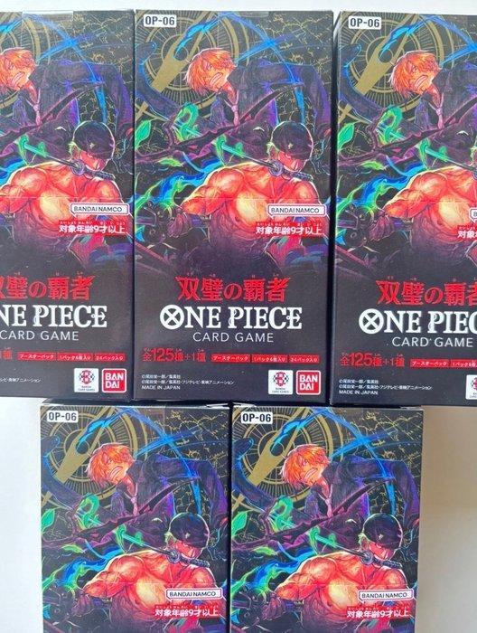 Bandai Namco - 5 Box - One Piece - OnePiece Wings of the, Hobby en Vrije tijd, Verzamelkaartspellen | Overige