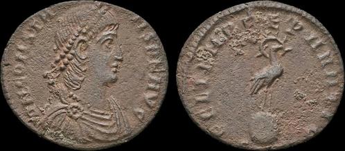 337-350ad Roman Constans Ae20 Phoenix standing right on g..., Postzegels en Munten, Munten en Bankbiljetten | Verzamelingen, Verzenden