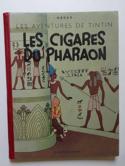 Tintin T4 - Les Cigares du Pharaon NB (A18) - Grande Image -, Boeken, Stripverhalen