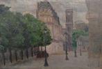 Russische school (XX) - Calles de Paris